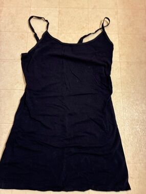 Active Basic Dark Navy Women's Slim-Fit Camisole Tank